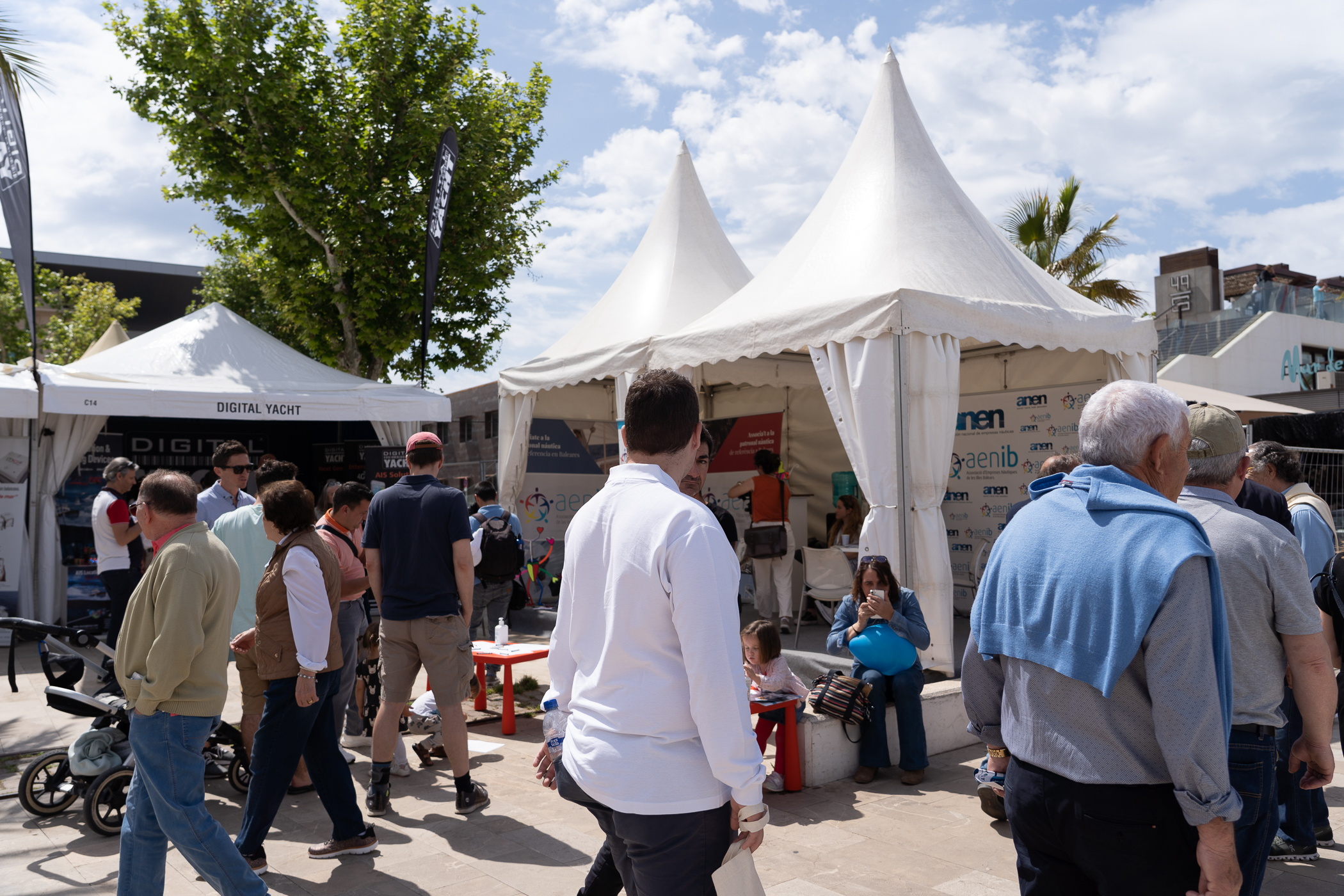 AENIB/ANEN stand, the meeting point at PIBS